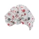 thumbnail image 2 of Bearachild Gorros de baño para ducha, estampado de flores, impermeable, reutilizable, cubierta con dobladillo elástico, gorro de baño, gorro rizado, Juegos de accesorios de baño punto gris rosa Bearachild HA062078-26B, 2 of 5