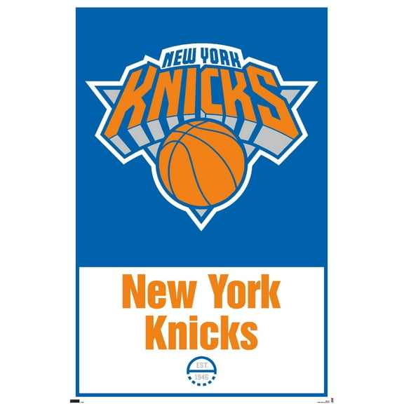 NBA New York Knicks - Logo 21 Wall Poster, 22.375" x 34"