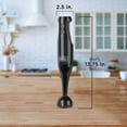 thumbnail image 3 of Black + Decker HB2401B 200W 2-Speed Immersion Blender, Black, 3 of 9