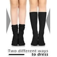 thumbnail image 5 of BlinkLLX 6 Pairs Women Slouch Socks Thigh High Boot Cotton Scrunch Stacked Socks Long Striped Winter Stockings for Woman, 5 of 6