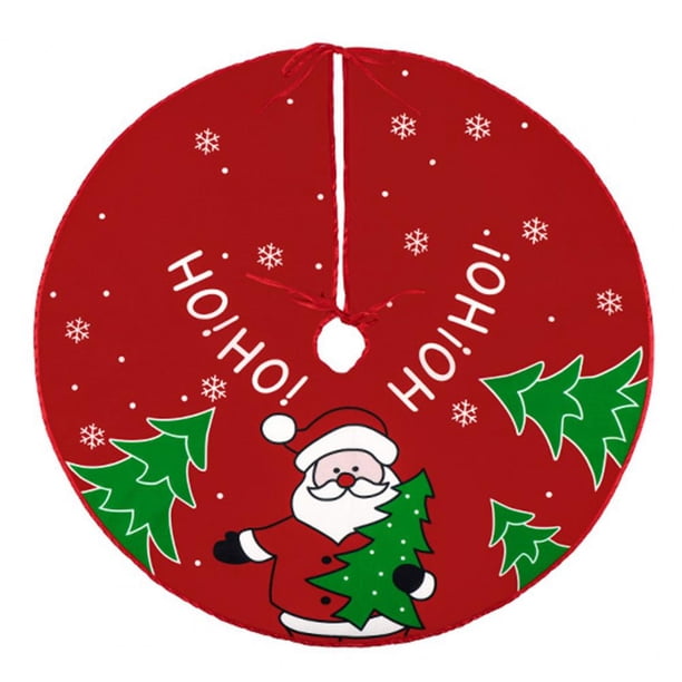 Falda de árbol de alce de Feliz Navidad, accesorio llamativo y Adorable para añadir ambiente festivo