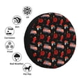 thumbnail image 4 of Fotbe Fire Fighting Funda de Llanta de Repuesto con Estampado, Engrosada, Ajuste Universal para Jeep, Remolque, RV, SUV, Camión-16 inch, 4 of 6