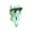 Green, variant on Cat Key Holder for Wall with Sunglasses, No Drill Adhesive Hooks for Keys, Hats, Coats & Towels, Cute Cartoon Cat Wall Decor for Apartment, Kitchen, Office and Bathroom Organization, Black-2pc