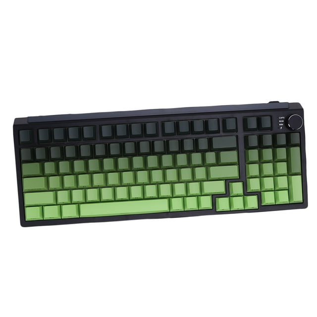 Gaming Keyboard Wireless Mechanical 98 Keys, Hot Swappable Optical Switch, 8000mAh Battery, RGB Backlit, 5.0 2.4G USB C, Compact 75% Layout for PC Gamers