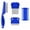 Blue, variant on BESTSKY Cat Brush,Gentle Fur Detangler Dog Brush,Healthy Coat Cat Stuff,Blue