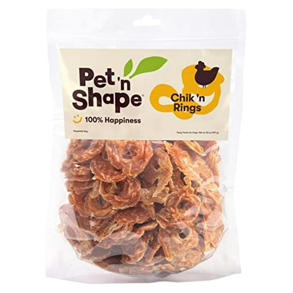 Pet 'n Shape Chik 'n Rings â Natural Chicken Breast Jerky Dog Treats, 2 Pound