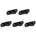 thumbnail image 1 of Ceiling Hook Eye Pad, Wear Resistant Perforated Black Strong Bearing Rust Proof Pad Eye Plate  For Ceiling Chandelier 9mm/0.35in, 1 of 8