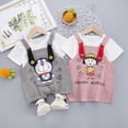 thumbnail image 4 of Conjunto De Ropa De Gemelos Para Niñas Sakura Momoko Boys Doraemon Camiseta + Pantalones Niño Mono Niña Vestido De Tirantes, 4 of 4