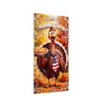 thumbnail image 2 of Thanksgiving Door Cover 35x71 inch, Funny Turkey Door Curtain, Fall Harvest Banner for Indoor Outdoor Decor Photo Booth Props, 2 of 6