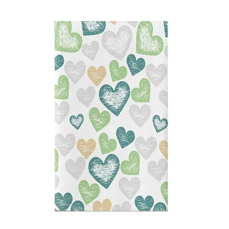 

Ximi Cleaning Cloth Soft Strong Absorption Microfiber Valentine s Day Kitchen Dish Towel Home Supplies