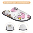 thumbnail image 3 of Slippers for Women, french bulldog duck Womens Slippers Fuzzy Winter House Shoes, Soft Anti-Skid Slippers Indoor and Outdoor, 3 of 5