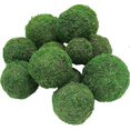 thumbnail image 1 of Moss Balls Decorative Authentic Real Preserved Moss Hanging Balls for Garden Patio Home Table Decor Party &Weddings Display Props Farmhouse Style Dcor, 1 of 5