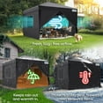 thumbnail image 3 of Quictent 10x10 ft Black Pop-up Outdoor Canopies, Waterproof, 3 of 6