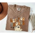 thumbnail image 2 of Comfort Colors Lets Go Ghouls Shirt – Retro Vintage Halloween T-Shirt for Women, Cute Fall Graphic Tee, Spooky Season Gift, 2 of 8