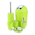 thumbnail image 2 of Juego de accesorios de baño, contenedor, dispensador de jabón, vaso, soporte para cepillo de dientes, 6 uds., 2 of 9