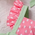 thumbnail image 5 of JUMEYU Infant Baby Girl Clothes Baby-Girls One-Pack Short Sleeve Variety Bodysuits Bodysuits 0 3 6 9 12 18 24 Months (Pink,6-9 Months), 5 of 9