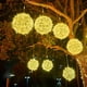 thumbnail image 4 of Luces de Árbol Colgantes con Energía Solar, Luces de Bola para Exterior Impermeables, Decoración del Jardín, Luces para la Decoración del Jardín, Luces de Navidad para el Día de Navidad, Embellecimien, 4 of 6