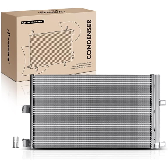 A-Premium Air Conditioning A/C Condenser Compatible with Tesla Model 3 2017-2022, Replace# 107708300B