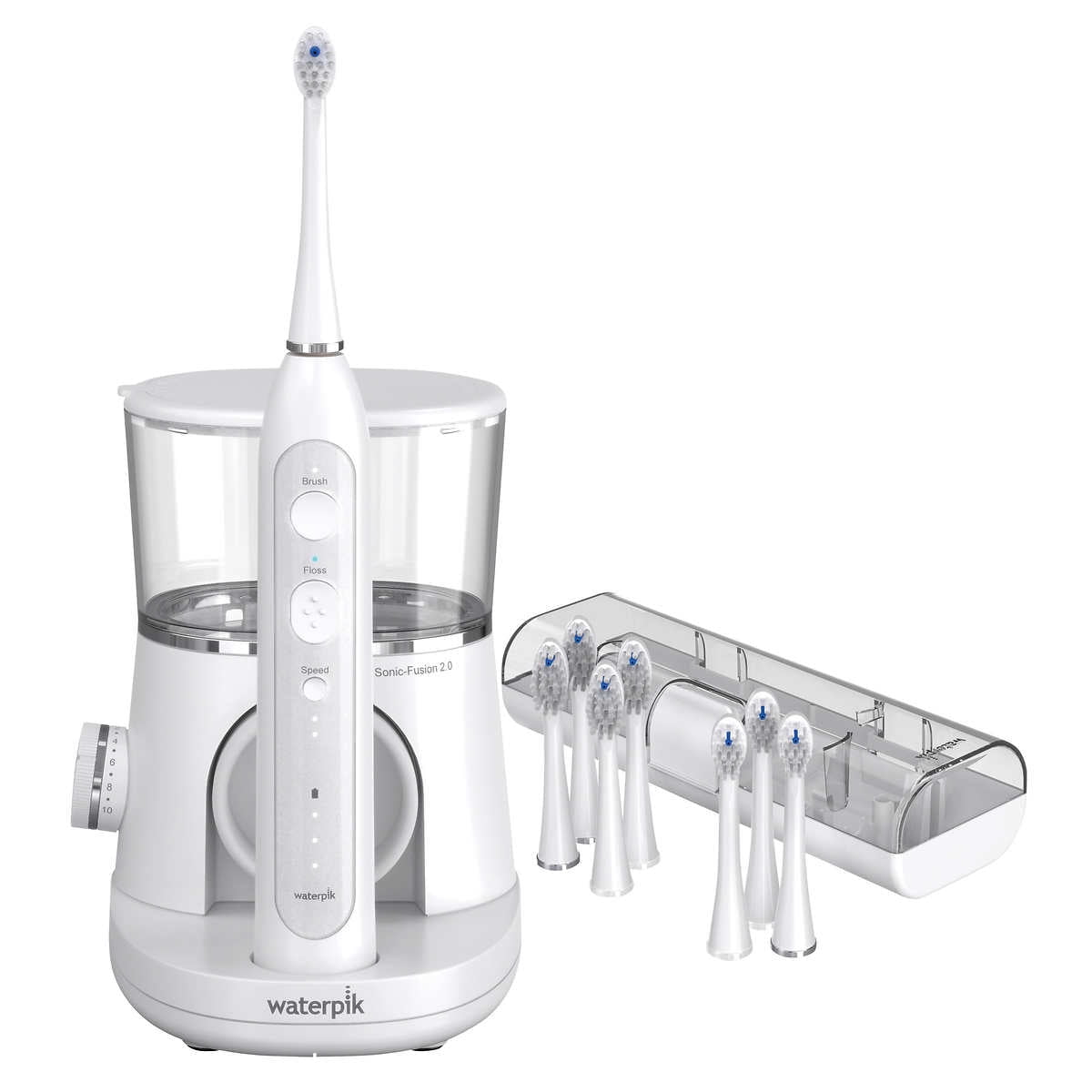 Waterpik Sonic-Fusion 2.0 Brush + Floss Electric Toothbrush with 1