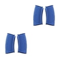 thumbnail image 4 of Billuyoard 2 piezas de soporte para mango de olla, accesorio seguro para utensilios de cocina, funda resistente al calor, Clip de silicona para el hogar con Azul Solo agujero 2piezas Billuyoard CBP457866, 4 of 6