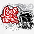 thumbnail image 3 of CafePress - Love Is In The Air Long Sleeve T Shirt - Unisex Cotton Long Sleeve T-Shirt, 3 of 4
