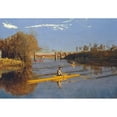 thumbnail image 3 of Eakins, Thomas 14x11 Black Modern Framed Museum Art Print Titled - The Champion Single Sculls (Max Schmitt in a Single Scull), 3 of 5