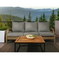 thumbnail image 2 of Sunbrella Sorra Home  Outdoor Deep Seating Sofa Pillow and Cushion Set 22.5 in W x 22.5 in D x 5 in H - Charcoal, 2 of 5