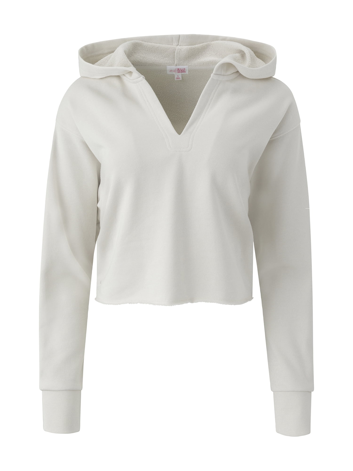 Mills by Millie Bobby Brown Women's Cropped Hoodie, Sizes XXS-XXL
