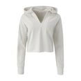thumbnail image 5 of Mills by Millie Bobby Brown Women's Cropped Hoodie, Sizes XXS-XXL, 5 of 7