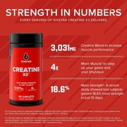 Six Star Pro Nutrition Creatine Caplets, 60 Ct