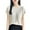 Light Gray, variant on OSOLU Solid Color Loose Fit Ice Silk Knit T-Shirt Tshirts Tee For Women One Shoulder Design Short Sleeve Casual Tops Lightweight Basic Tee Leisure Women Tops Dressy Casual