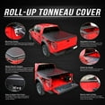 thumbnail image 2 of SMOTORPARTS 5FT Roll Up Soft Tonneau Cover For Toyota Tacoma 2005-2015, Extra Short Bed, Black 2 of 4