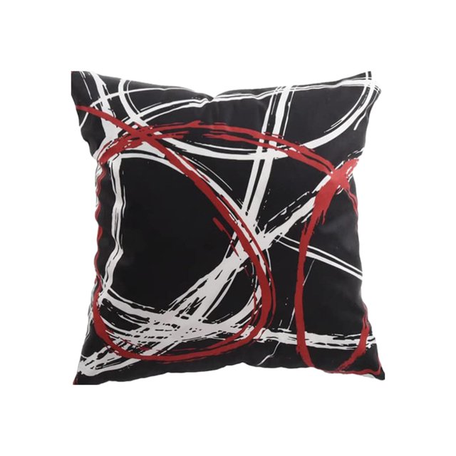 Funda de Almohada Transpirable Toystoory Decoración para Sofá o Dormitorio Rojo W0081-36