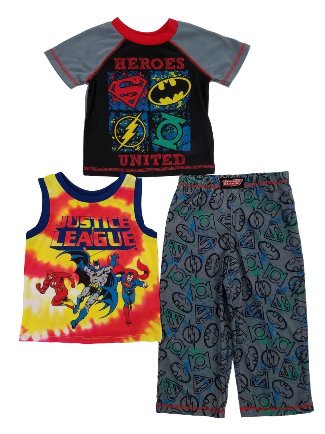 Kids Pajama Set Combo of 3-Ready To Skate, Robo Club & Mighty Fighter