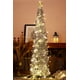 thumbnail image 1 of Árbol de Navidad HMASYO Tinsel de 1,5 m con 50 luces LED y lentejuelas, 1 of 7