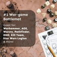 thumbnail image 5 of Foldable Battle Mat for Tabletop RPG 36x72 in, Sandy, 5 of 6