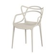 thumbnail image 4 of Sillas para Comedor Spica: Set de 4 Sillas de Plástico Resistente con Diseño Moderno en el Respaldo., 4 of 5