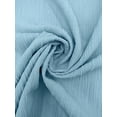 thumbnail image 4 of Men's Stretch Wrinkle Free Dress Shirts Formal Prom Wedding Long Sleeve Button Down Shirts Blue M, 4 of 6
