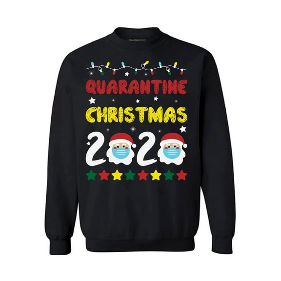 Christmas 2020 Sweatshirt Santa Sweater Christmas Sweater for Men Santa Claus Crewneck Sweatshirt for Women Merry Xmas Gifts Happy Holidays Sweater Xmas 2020 Unisex Top Funny Santa Sweatshirt