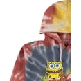 thumbnail image 3 of Mens Spongebob Squarepants Classic Hoodie - Spongebob, Patrick & Krusty Krab Tie Dye Hoodie Sweatshirt Tie Dye, Small, 3 of 7