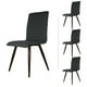 thumbnail image 1 of Set de 4 Sillas de comedor Mundo In Siena LINO gris, 1 of 7