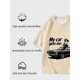 thumbnail image 4 of T-shirt short sleeve round neck summer casual loose N153, 4 of 5