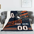 thumbnail image 2 of Blanket Chicago Personalized Plush Throw Blanket for Men Women Youth Gift, 2 of 6