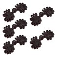 thumbnail image 1 of JUNWELL 5 Pairs/Pack Cheongsam Closure Sewing Fasteners Chinese Knots Frog Buttons, 1 of 21