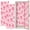 Color 4, variant on Pink 2 Pcs School Locker Magnetic Wallpaper for Girls 12" x 36" Pink Watercolor Zigzag Design Reusable Removable Locker Accessories Back to School Supplies