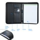 thumbnail image 4 of Multifuncional profesional de la cartera de negocios carpeta padfolio documento organizador de casos Tomshoo  portafolio, 4 of 7