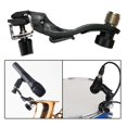 thumbnail image 1 of 2pcs Drum Mic Clamp Shockproof Adjustable Mic Height Clip on Drum Rim Mount Hugo clip de tambor ajustable, 1 of 9