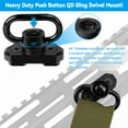 thumbnail image 5 of Deally Two Point Traditional QD Sling 1.25" 2 Point Sling Swivels Mounts for M-Rails, 5 of 8