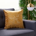 thumbnail image 5 of SAFAVIEH Brenla Abstract Accent Pillow, 18" x 18", Dark Green, 5 of 6