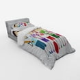 thumbnail image 3 of Ambesonne Sports Bedding Set 4 Pcs, Soccer, Queen, Multicolor, 3 of 3